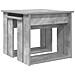 Set di Tavolini da Caffè 2 pcs Grigio cemento Legno multistrato - Foto miniatura 5
