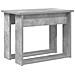 Set di Tavolini da Caffè 2 pcs Grigio cemento Legno multistrato - Foto miniatura 7