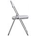 Sedia pieghevole 2 pcs Bianco e Grigio 48 x 43,5 x 81 cm - Foto miniatura 6