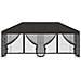 Gazebo con pareti laterali 6 x 3 m Antracite - Foto miniatura 3