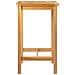 Tavolo da bar Naturale 60 x 60 x 105 cm Teak massello - Foto miniatura 3