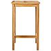 Tavolo da bar Naturale 60 x 60 x 105 cm Teak massello - Foto miniatura 4