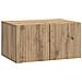 Mobile Porta TV da Muro Rovere Artigianale 59,5 x 41 x 30 cm - Foto miniatura 1