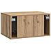 Mobile Porta TV da Muro Rovere Artigianale 59,5 x 41 x 30 cm - Foto miniatura 6
