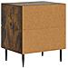 Armadio da Notte con cassetto Rovere Fumo 43 x 34,5 x 47,5 cm - Foto miniatura 6