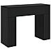 Tavolino da salotto Nero 102 x 35 x 75 cm Legno ingegnerizzato - Foto miniatura 1