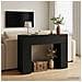 Tavolino da salotto Nero 102 x 35 x 75 cm Legno ingegnerizzato - Foto miniatura 4