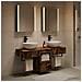 Set di Armadi da Bagno 5 pcs Rovere Fumo 43 x 11,5 x 60,5 cm - Foto miniatura 4