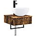 Set di Armadi da Bagno 5 pcs Rovere Fumo 43 x 11,5 x 60,5 cm - Foto miniatura 5