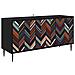 Mobile TV OMMEN 102 x 33 x 51 cm Rovere Nero - Foto miniatura 1