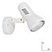 SPOT-CARRERA-1 - Applique dalla forma semplice bianca 42 watt E27 - Foto miniatura 1