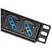 Multipresa da Rack 19" 8 Prese Universali con Interruttore Spina Italiana 16A - Foto miniatura 1
