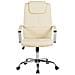 Sedia Da Ufficio Rivestita In Ecopelle Beige Winner - Foto miniatura 23