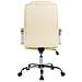 Sedia Da Ufficio Rivestita In Ecopelle Beige Winner - Foto miniatura 24