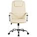 Sedia Da Ufficio Rivestita In Ecopelle Beige Winner - Foto miniatura 31