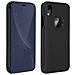 Custodia Iphone Xr Flip Specchio Sottile Sportellino Traslucido - Nero - Foto miniatura 3