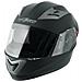 Casco Integrale Moto Scooter Visierino Parasole Touring Nero Opaco Xs - Foto miniatura 2