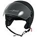 Casco Jet Scooter Moto Quad Omologato Ece 22 05 Visiera Nero Opaco S - Foto miniatura 4