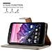 Custodia Compatibile Con Lg Nexus 5 In Marrone Cappuccino - Coperchio Protettiva Con Chiusura Magnetica, Funzione Stand E Tasca Per Le Carte - Foto miniatura 3