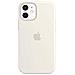 Custodia MagSafe in silicone per iPhone 12 Mini Colore Bianco - Foto miniatura 1
