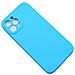 Custodia Tpu Silicone Lite Cover Soft-case Per Apple Iphone 12 Pro Max Light Blu - Foto miniatura 1