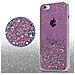 Cadorabo Custodia Compatibile Con Apple Iphone 6 / 6s In Viola Con Glitter - Coperchio Protettivo In Silicone Tpu Flessibile Con Glitter Scintillanti - Foto miniatura 5