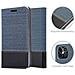 Custodia Compatibile Con Apple Iphone 12 Pro Max (6,7"" Zoll) In Blu Scuro Nero - Coperchio Protettiva Con Chiusura Magnetica, Funzione Stand E Tasca Per Le Carte - Foto miniatura 6