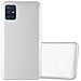 Custodia Compatibile Con Samsung Galaxy A51 4g / M40s In Argento Metallico - Coperchio Protettivo In Silicone Tpu Flessibile - Foto miniatura 1