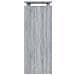Tavolino Consolle Grigio Sonoma 80x30x80 Cm Legno Multistrato - Foto miniatura 3