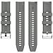Cinturino Per Orologio Garmin/huawei/samsung Galaxy Watch Da 22 Mm Grey - Foto miniatura 2