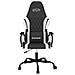 Sedia Da Gaming Nero E Bianco In Similpelle - Foto miniatura 2