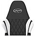 Sedia Da Gaming Nero E Bianco In Similpelle - Foto miniatura 8