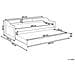 Letto Estraibile Legno Di Pino Edern 90 X 200 Cm Bianco - Foto miniatura 3