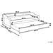 Letto Estraibile Legno Di Pino Edern 90 X 200 Cm Bianco - Foto miniatura 11
