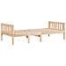 Letto Per Bambini Senza Materasso 90x190 Cm Legno Massello Pino - Foto miniatura 3
