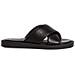 Black Casual Open Slippers Ciabatte Pelle Scarpe Donna Nero Eu 36, 1-27118-42 001 - Foto miniatura 2