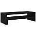 Supporto per Monitor Rovere Nero 54x22x15 cm in Truciolato - Foto miniatura 1