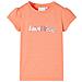 Maglietta Bambina Maniche Arancione Neon 92 - Foto miniatura 1