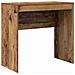 Scrivania Rustica Finitura in Legno Vecchio Legno 80 x 40 x 76 cm - Foto miniatura 1