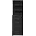 Highboard Nero Quercia 40x41x135 cm Legno ingegnerizzato - Foto miniatura 6