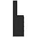 Highboard Nero Quercia 40x41x135 cm Legno ingegnerizzato - Foto miniatura 7