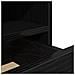 Comodino  con luci LED Rovere Nero 40x39x48,5 cm - Foto miniatura 9