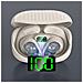 Auricolari Bluetooth Open-ear Tws Con Display Led E Lunga Durata Beige - Foto miniatura 3