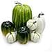 Zucca Artificiale Decorativa In Schiuma Autunno Halloween Decorazioni Tavolo 7pz - Foto miniatura 1