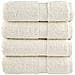 Asciugamani Premium SOLUND 4 pz Crema 30x30 cm 600 g/m² - Foto miniatura 1