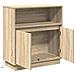 Credenza con LED rovere sonoma 71 x 34.5 x 75 cm - Foto miniatura 6
