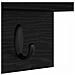 Appendiabiti a muro Rovere nero 40 x 10.5 x 18 cm - Foto miniatura 8