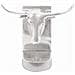 Fermalibri 2 pcs Argento 21.5 x 15.5 x 20 cm Alluminio - Foto miniatura 3