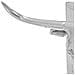 Fermalibri 2 pcs Argento 21.5 x 15.5 x 20 cm Alluminio - Foto miniatura 6