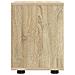 Comodino Rovere Sonoma 30,5 x 30 x 43 cm Legno multistrato - Foto miniatura 7